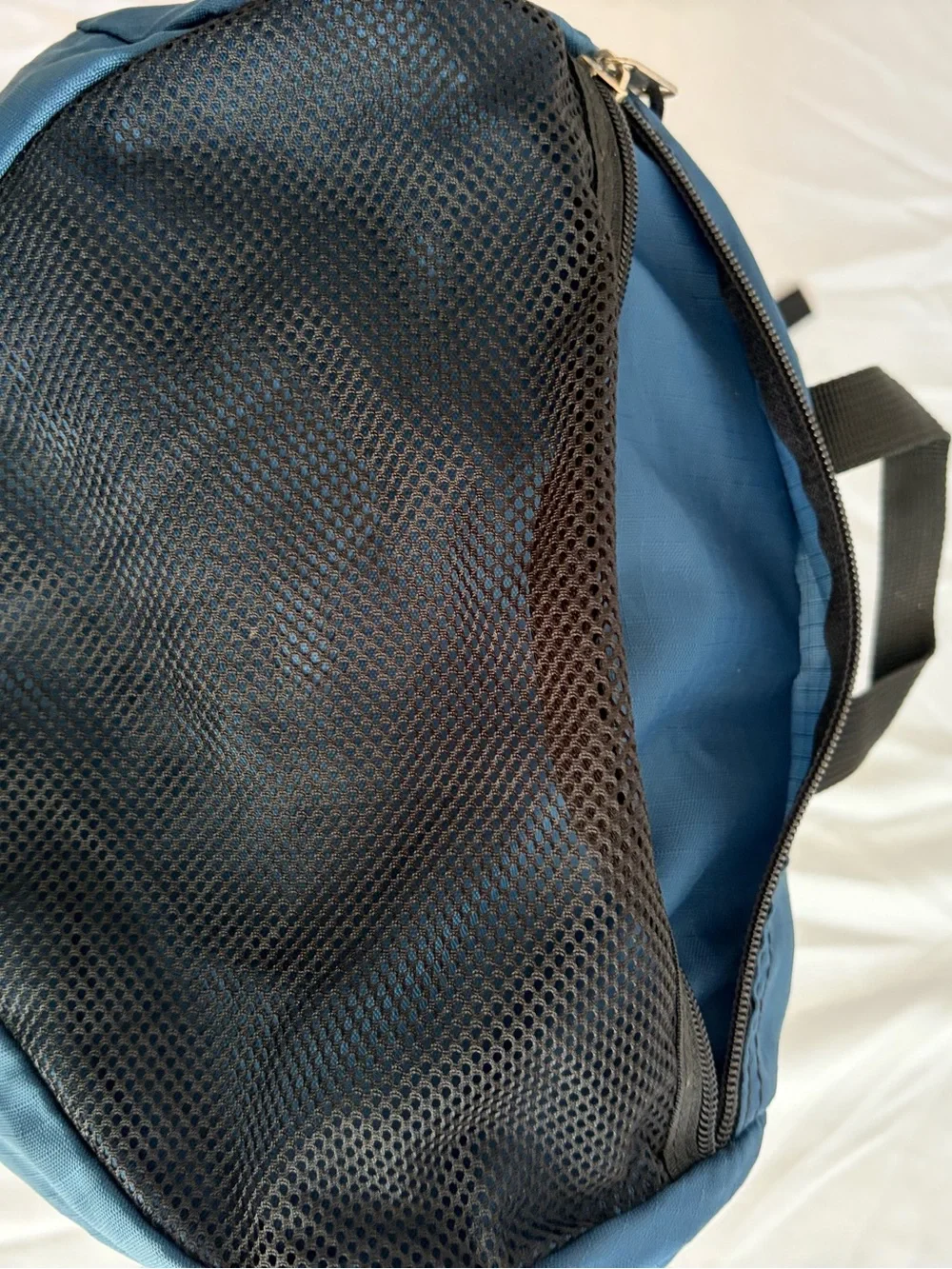 Ruff Hewn Men's Blue Daypack with Yellow Accent